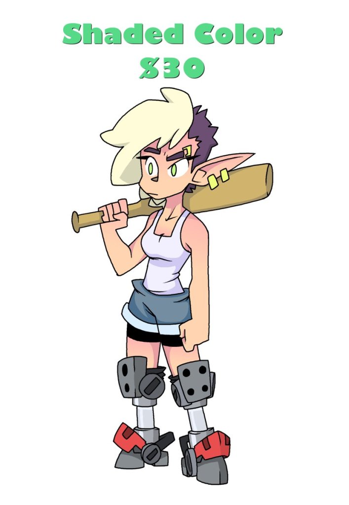 $30 commission shaded color sample image